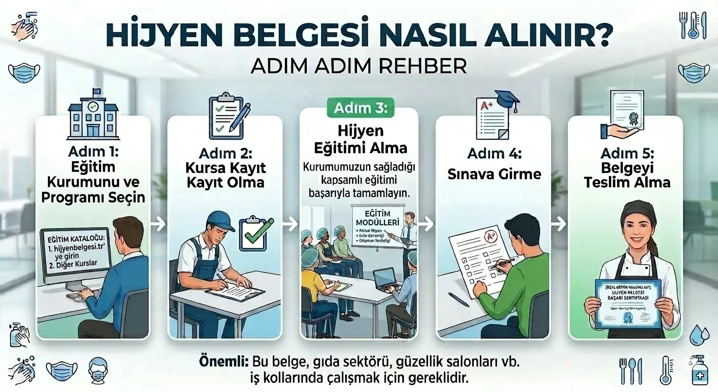 Hijyen Belgesi Nasıl Alınır